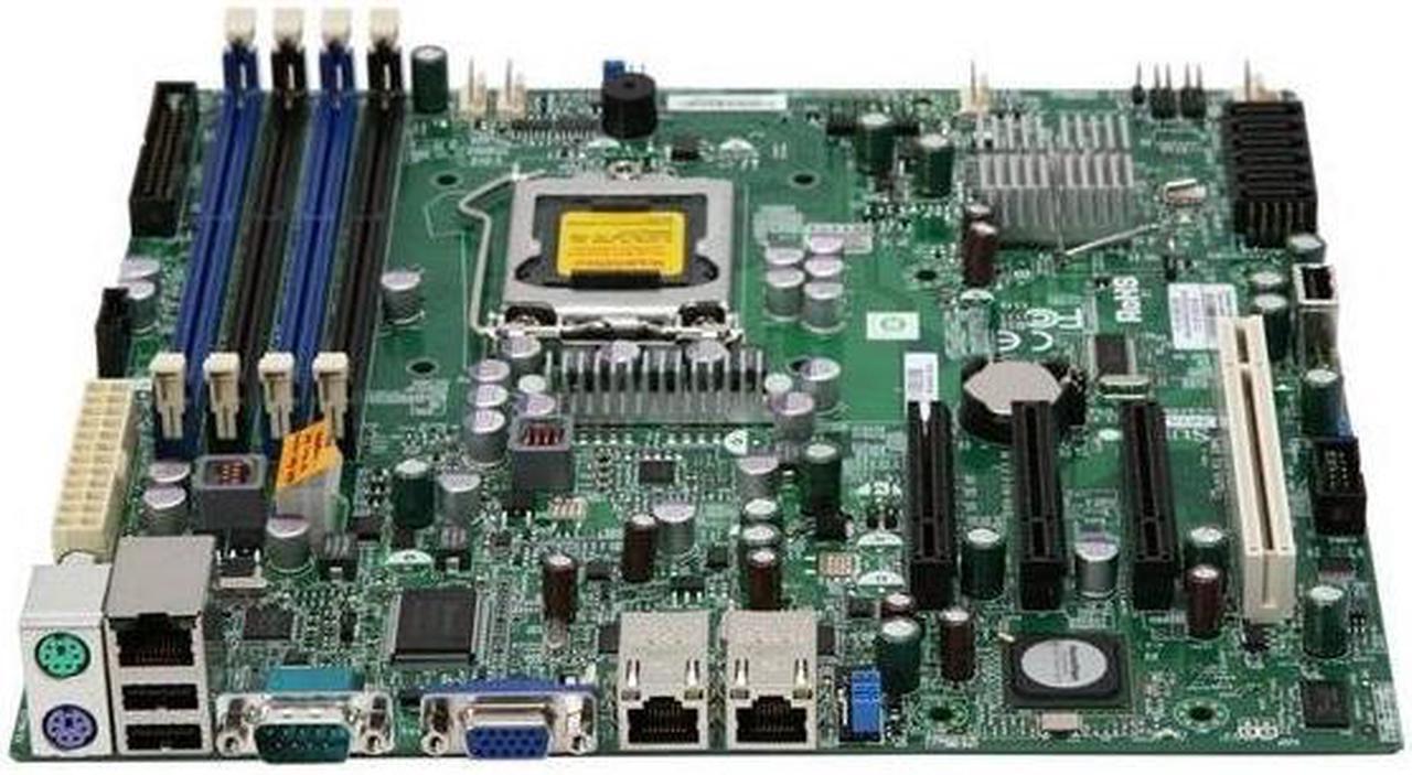 Alt view image 2 of 3 - Supermicro MBD-X8SIL-F-O X8SIL-F LGA-1156 Micro ATX Server Motherboard *NEW*