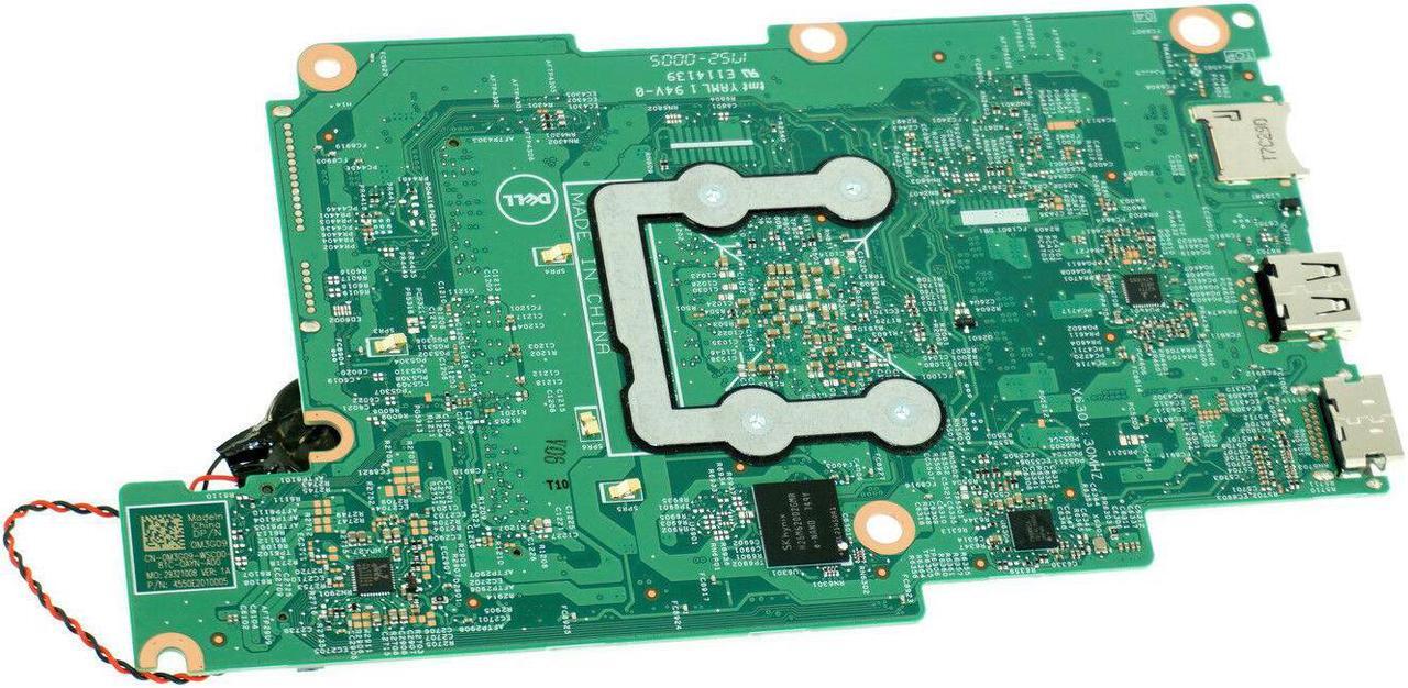 Alt view image 8 of 13 - Dell OEM Inspiron 3180 Motherboard System Board  AMD A6-9220e 1.6GHz  CPU M3G09