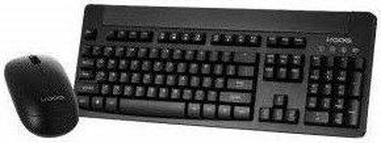 Main image of i-Rocks IRK77RP-BK 2.4GHz RF Wireless Multimedia Keyboard Mouse Combo for PC
