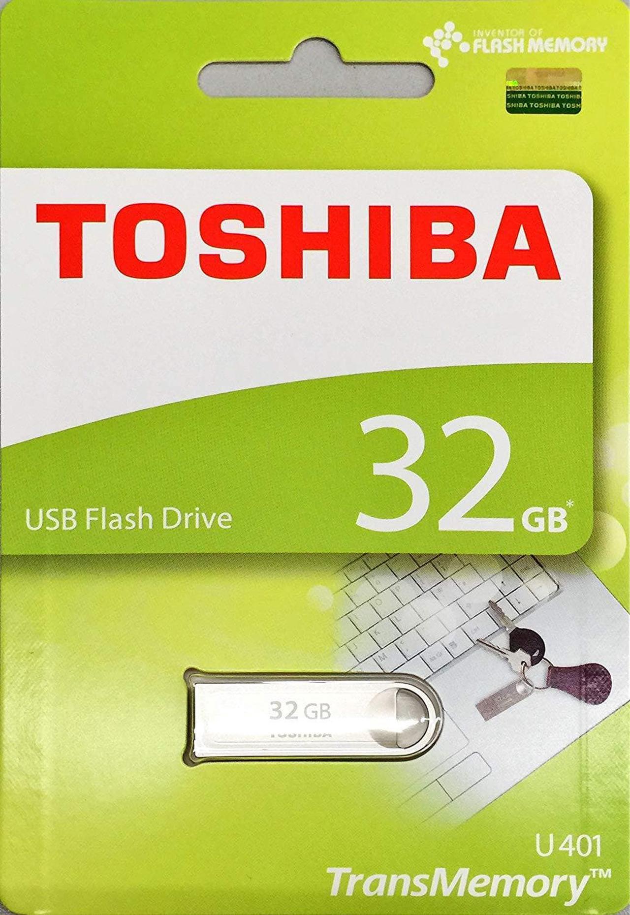 32Gb Usb 2.0 Flash Disk Transmemory U401 Usb2.0 Flash Drive Metal Usb Stick ( Thn-U401S0320A4 )