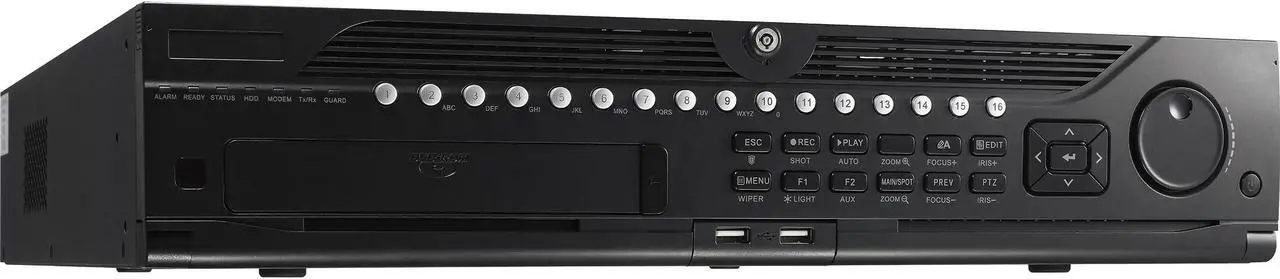 Alt view image 2 of 6 - Hikvision NVR DS-9616NI-I8 16CH 12MP 4K HDMI 8xSATA no HDD