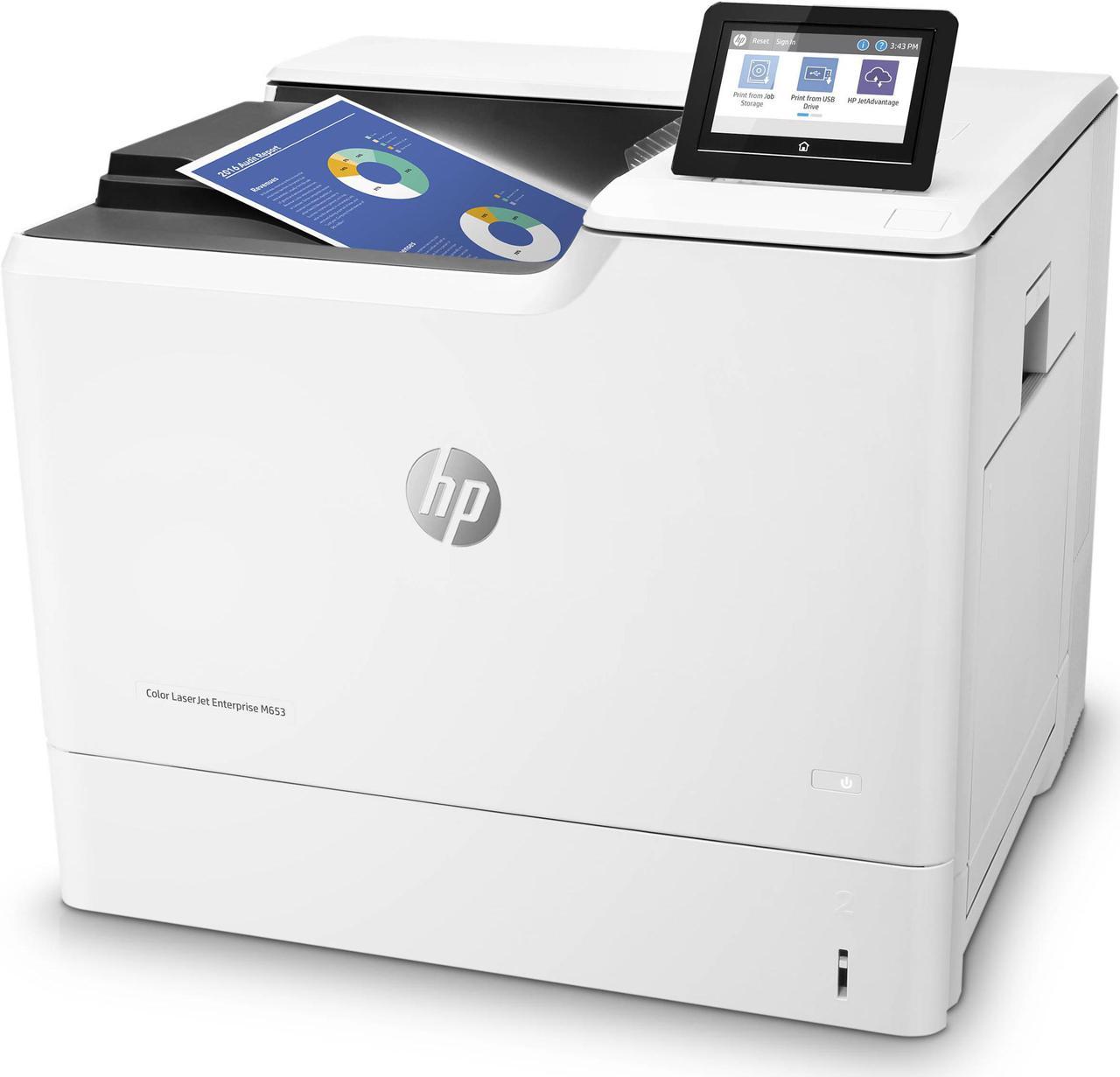 HP LaserJet Enterprise M653dn Color Laser Printer w/ Auto Duplex, J8A04A