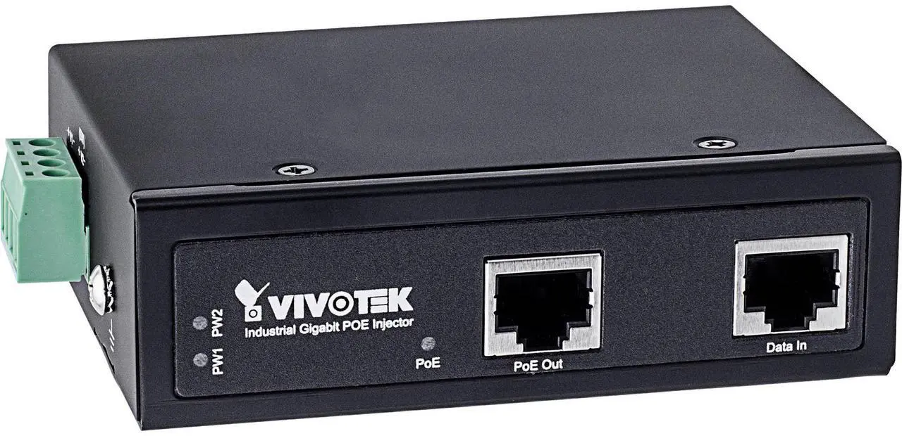 Main image of Vivotek AW-IHT-0100 Industrial Gigabit Ethernet PoE Injector (1-Port)