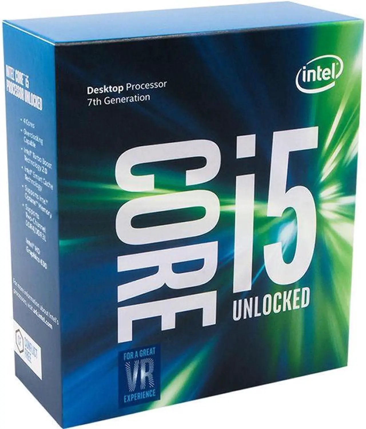 Alt view image 5 of 7 - Intel Core i5-7600K - Core i5 7th Gen Kaby Lake Quad-Core 3.8 GHz LGA 1151 91W Intel HD Graphics 630 Desktop CPU Processor - CM8067702868219 - OEM