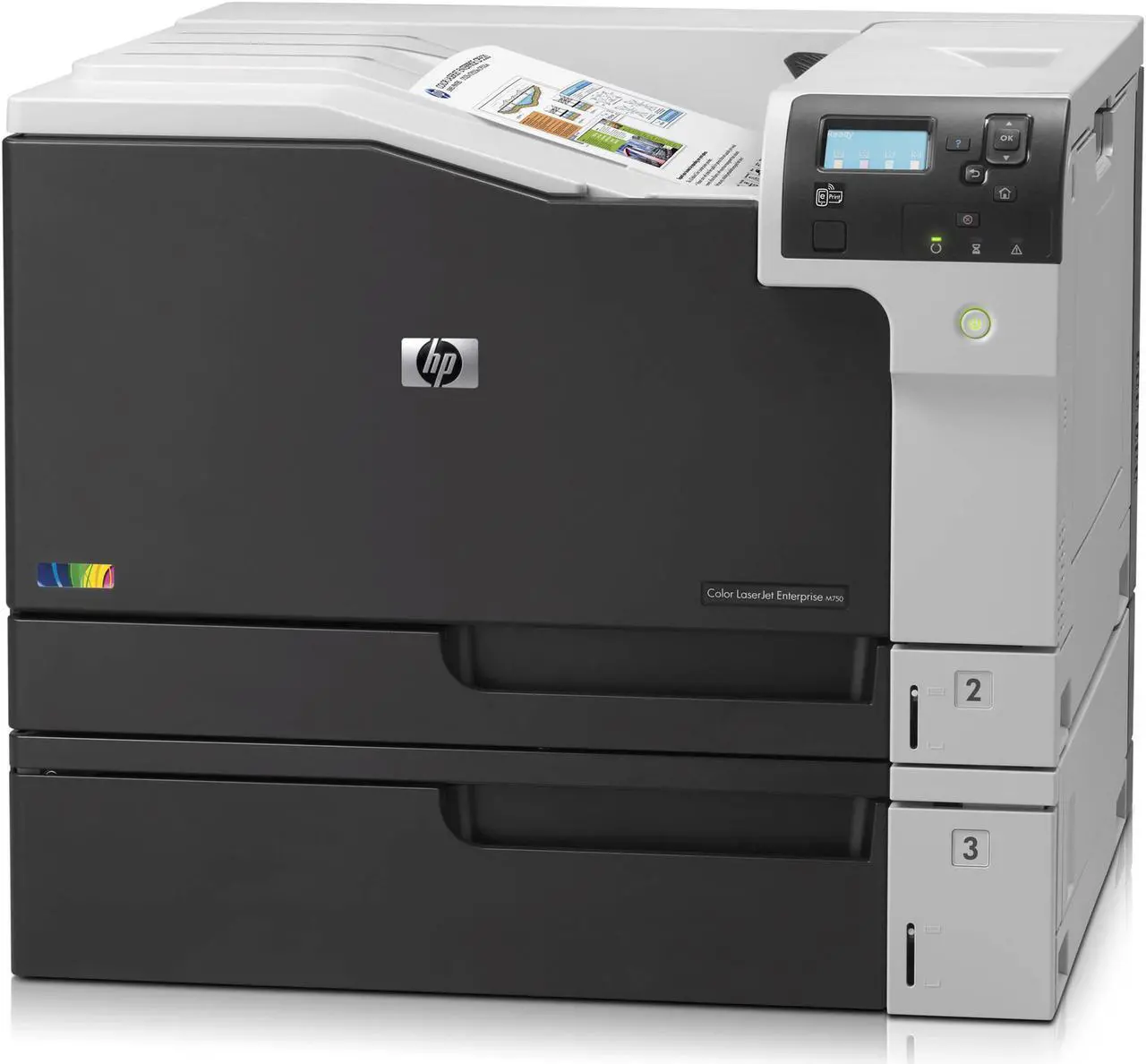 Main image of HP LaserJet Enterprise M750n (D3L08A#BGJ) Duplex 600 x 600 dpi USB / Ethernet Color Laser Printer