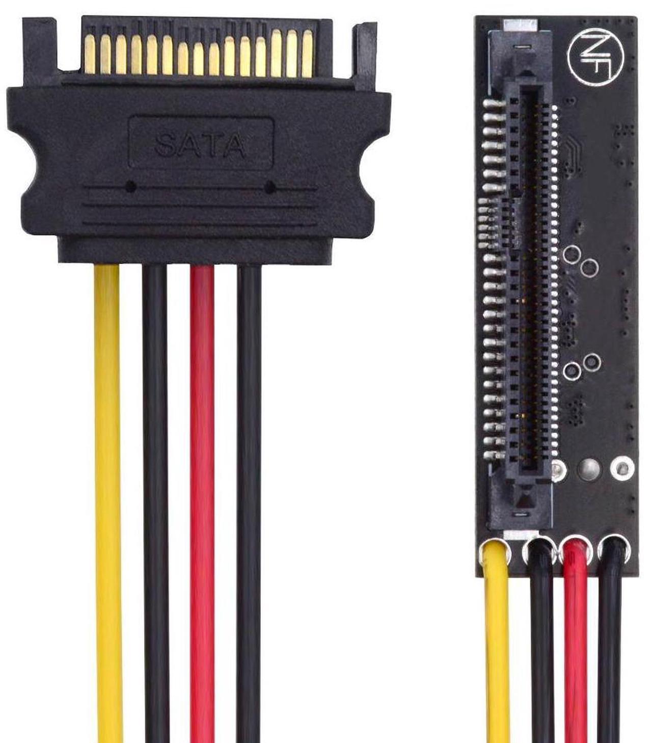 Main image of Xiwai SFF-8611 Oculink Female SFF-8612 to U.2 U.3 SFF-8639 NVME PCIe PCI-Express SSD Adapter for Mainboard