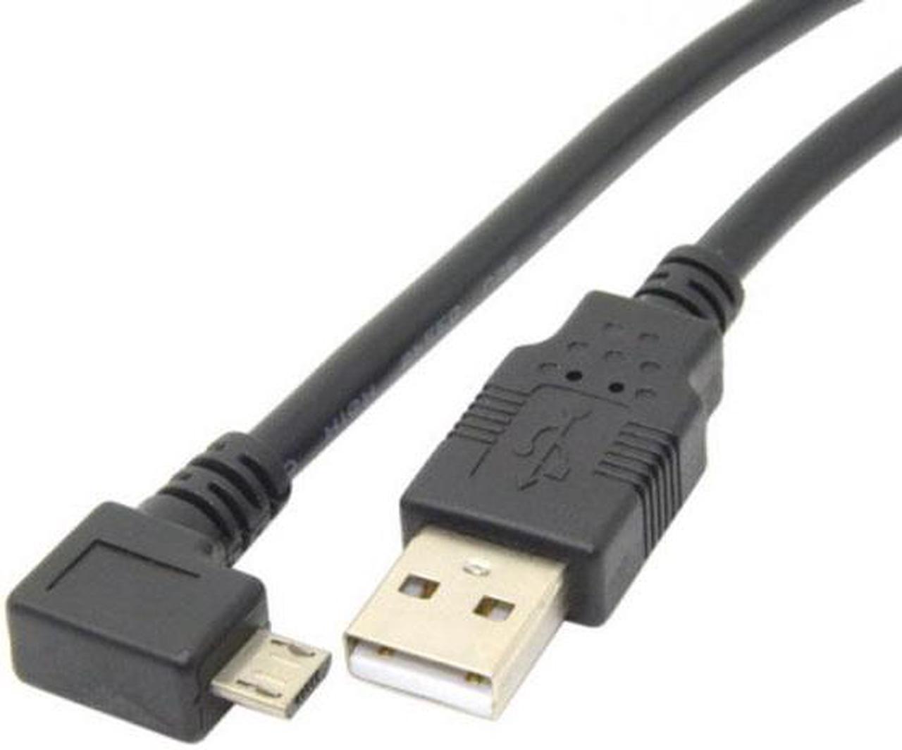 Chenyang U2-089-LE-1.5M 1.5m Left Angled 90 degree Micro USB Male to USB 2.0 Data Charge Cable for Cell PhoneTablet