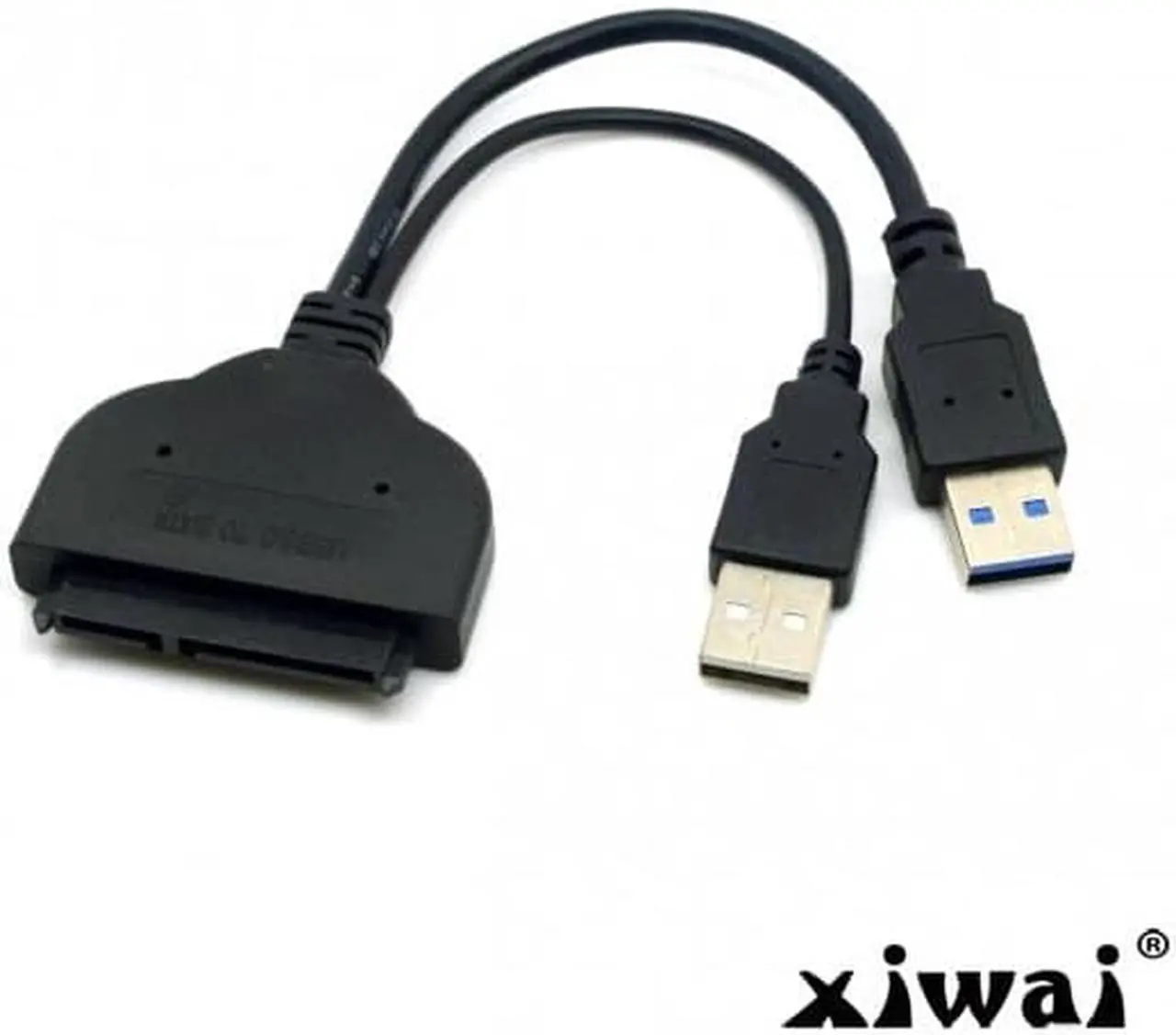 Alt view image 3 of 4 - Xiwai 1set USB 3.0 to SATA 22Pin & SATA to 16Pin Micro SATA Adapter for 1.8" 2.5" Hard Disk Driver With Extral USB Power Cable