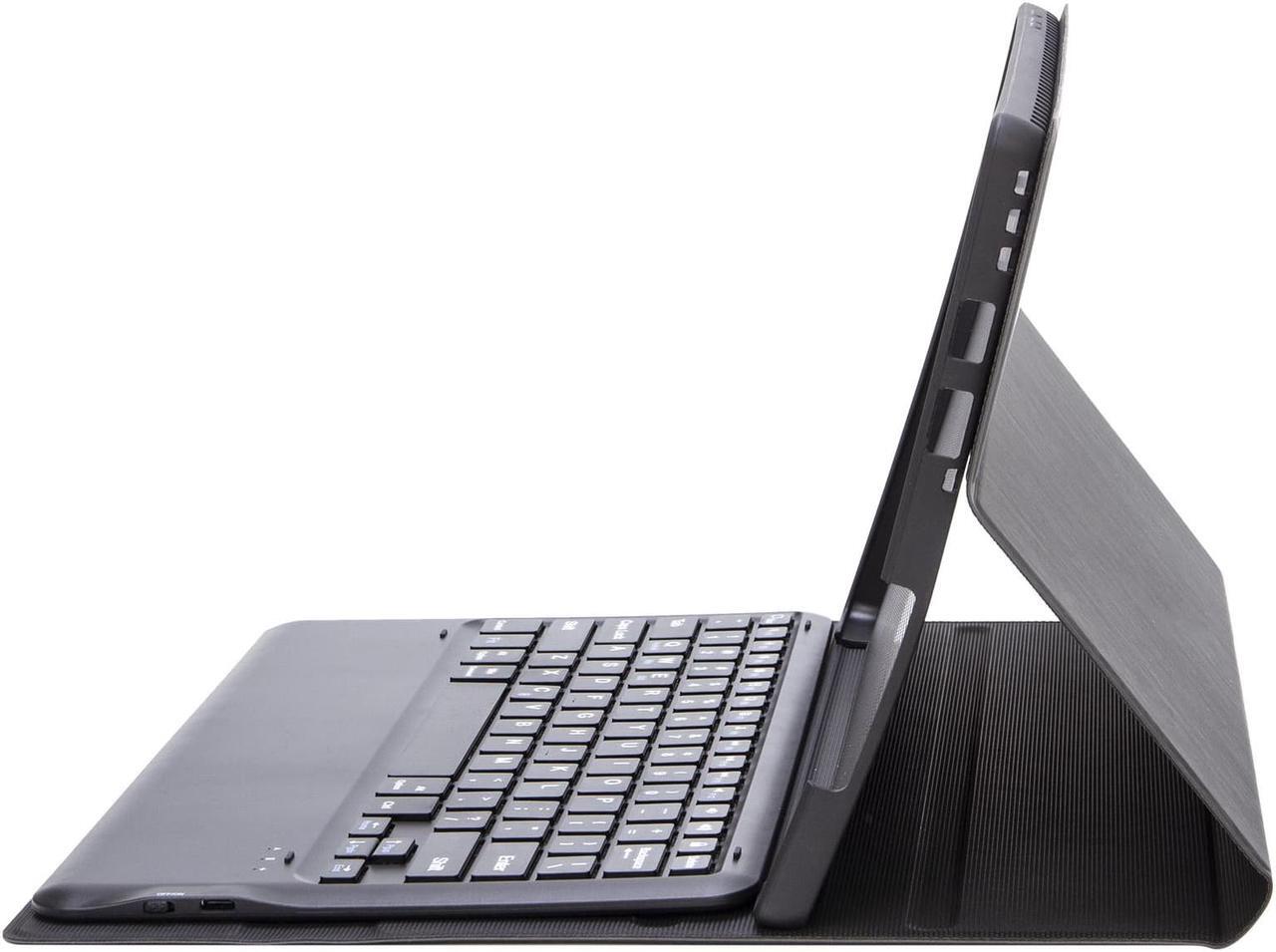 Alt view image 5 of 7 - SF109 Tree Texture Bluetooth Keyboard Leather Case For Microsoft Surface Pro 4 / 5 / 6 / 7(Black +