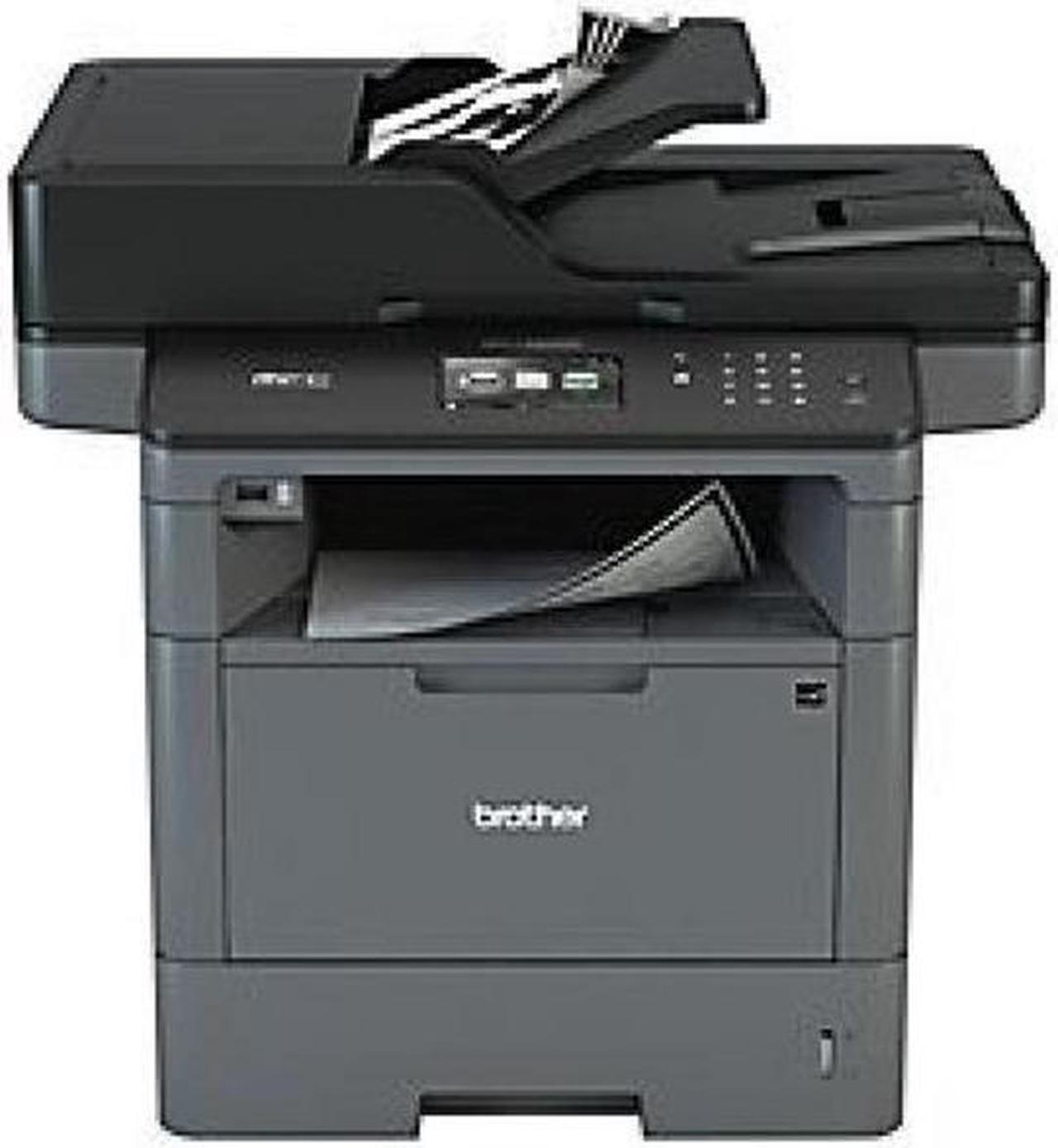 Alt view image 4 of 17 - Brother MFC-L5850DW Monochrome Laser All-In-One Printer, Copier, Scanner, Fax