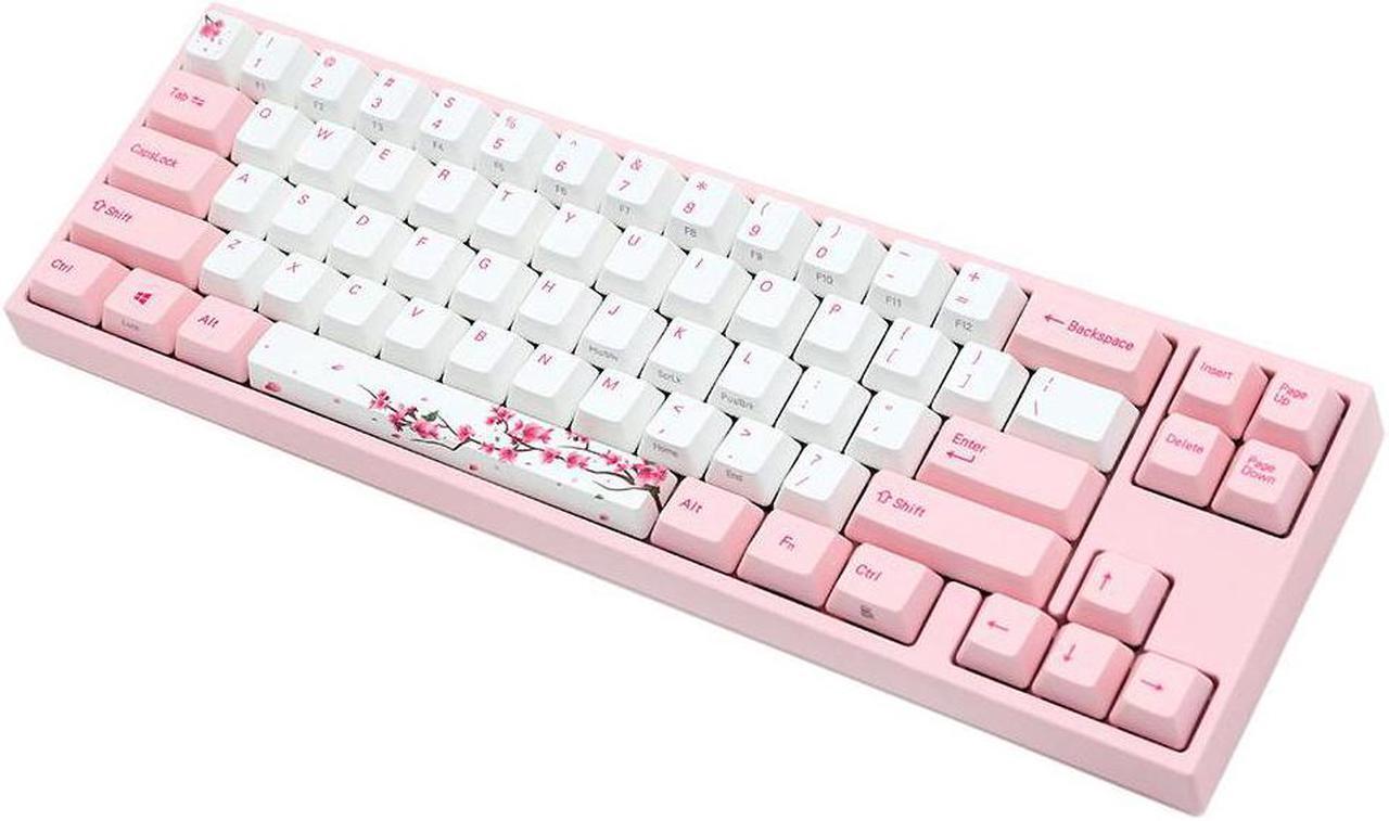 Alt view image 4 of 7 - Ducky X Varmilo MIYA Pro Sakura Pink 65% Dye Sub PBT Mechanical Gaming Keyboard