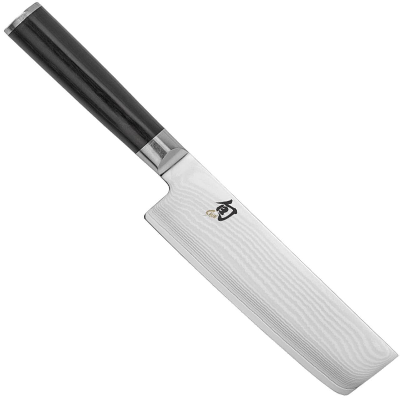 Alt view image 9 of 15 - Shun 6.5-in. Classic Nakiri Vegetable Knife