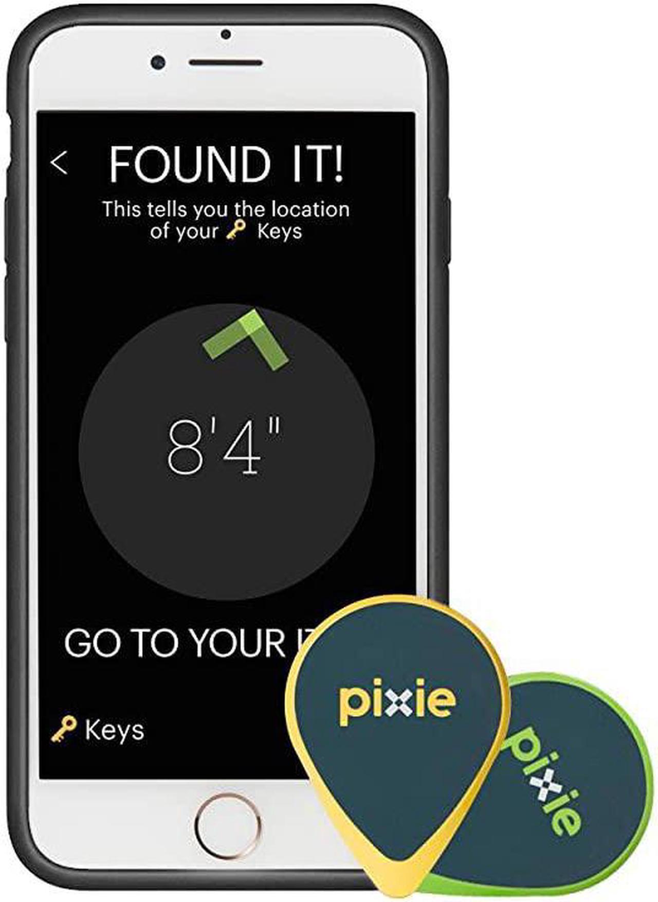 Main image of 2pack Find your lost items faster by SEEING where they are Lost item trackerfinder for Keys Luggage Wallet iPhone 66S case included