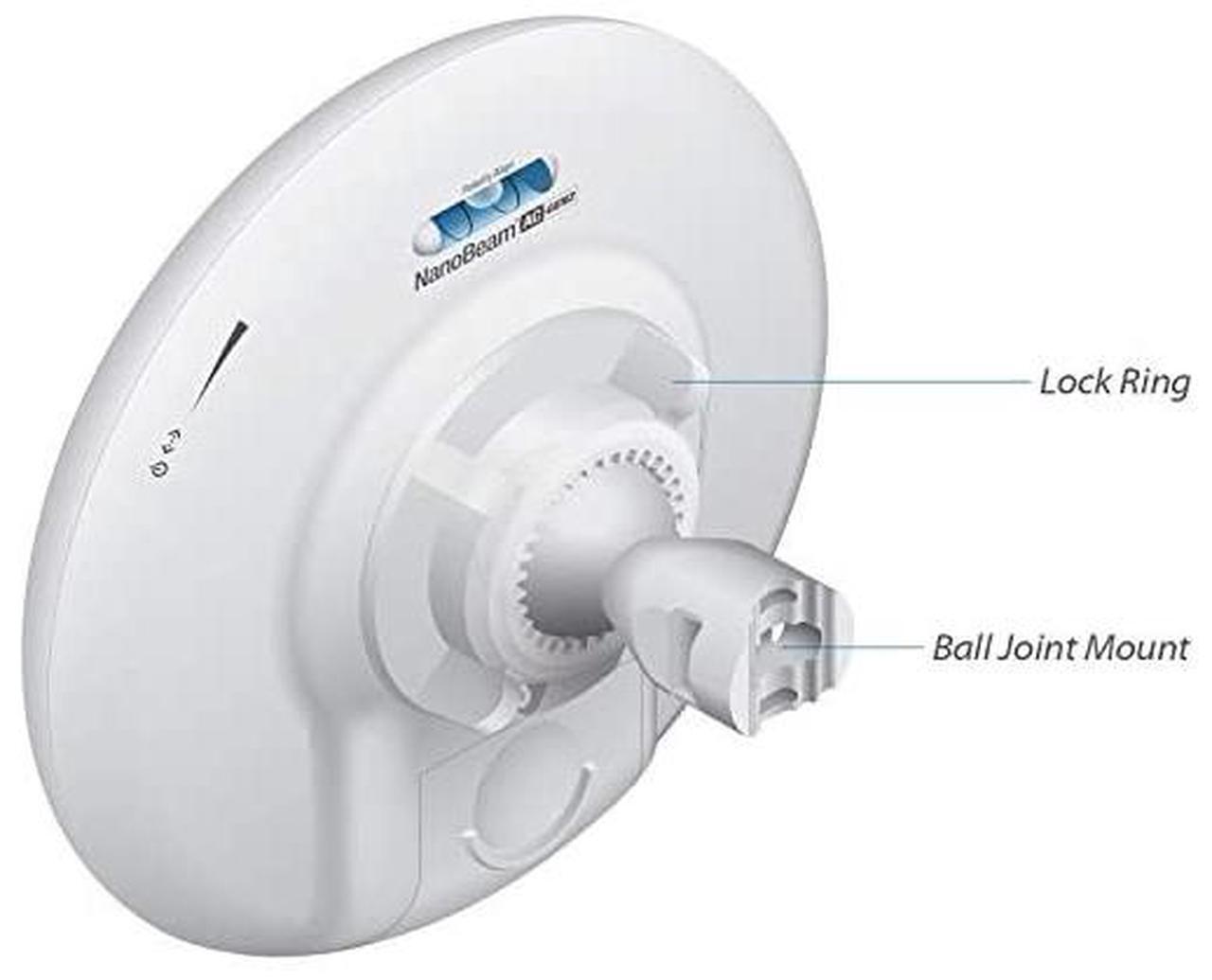Alt view image 2 of 3 - NanoBeam ac Gen2 HighPerformance airMAX ac Bridge NBE5ACGen2US