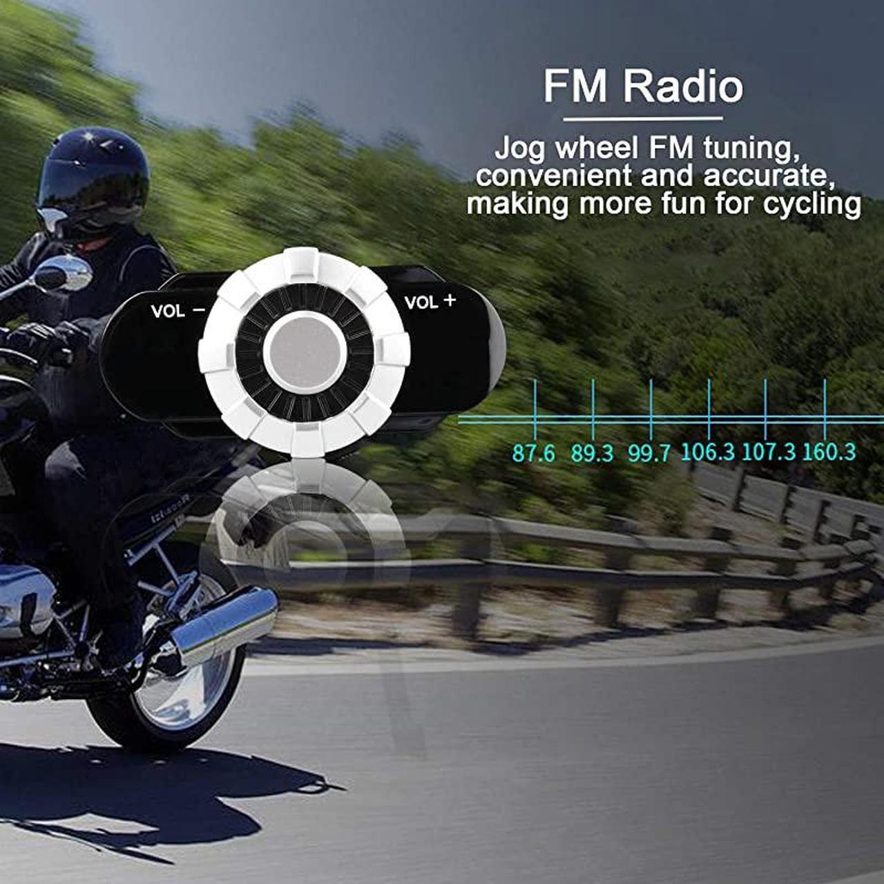 Alt view image 4 of 6 - Motorcycle Bluetooth Helmet  BM2S Flip Up Modular Bluetooth Motorcycle Helmet Voice DialHandsFree Call 500M 23 Riders MP3 FMDOT Motorcycle Helmet with Bluetooth 30