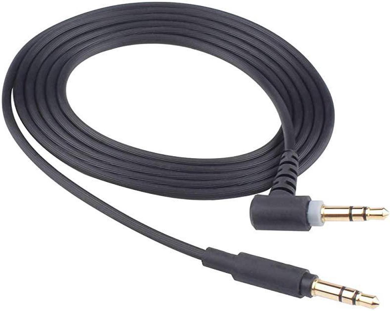 Main image of Cable Cord Compatible with Sony MDR-1000X WH-1000XM2 WH-1000xm3 MDR-10R MDR-100ABN MDR-1A MDR-XB950bt MDR-1ADAC Wireless Noise Cancelling Headphones Cable Wire Black