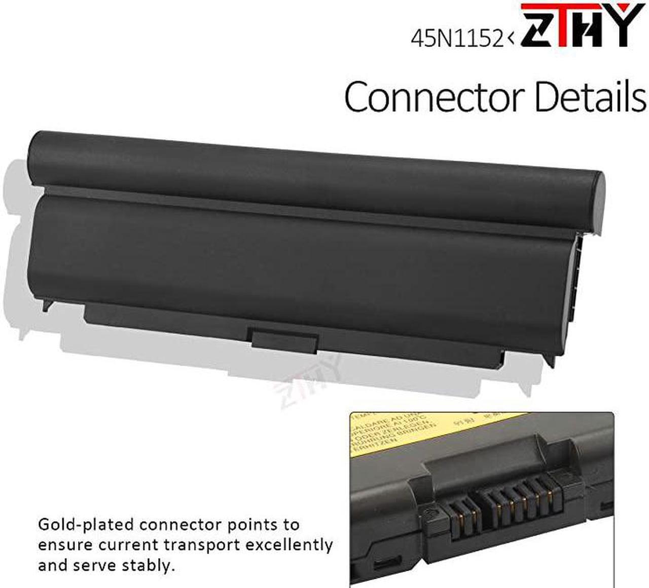 Alt view image 4 of 7 - New 9Cell 57++ Battery Replacement for Lenovo ThinkPad T440P T540P W540 W541 L440 L540 Series Laptop 45N1152 45N1153 45N1162 45N1163 45N1145 45N1147 45N1149 0C52864 0C52863 111V 8960mAh