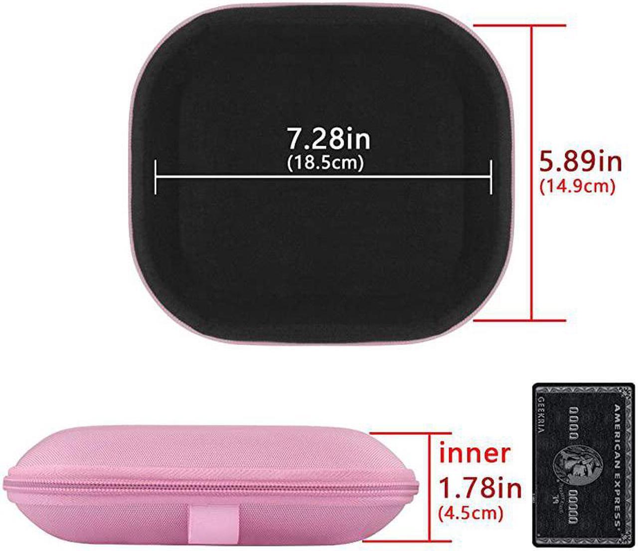 Alt view image 4 of 7 - UltraShell Case Compatible with JBL Tune 510BT, Tune 560BT, Tune 660 BTNC, Live 400BT, E45BT Headphone, Replacement Protective Hard Shell Travel Carrying Bag with Cable Storage (Pink)