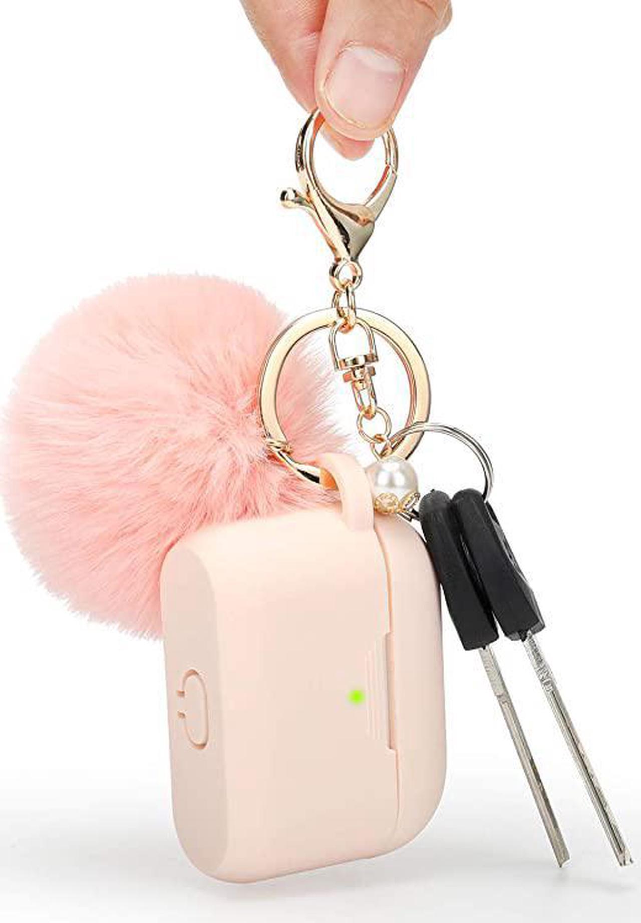 Alt view image 4 of 7 - Case for Airpods Pro  Airpod Pro Case Cover for Apple AirPods Pro Wireless Charging Case Cute Air Pods 3 Case Silicone Protective Accessories KeychainPompomStrapCividini Purple