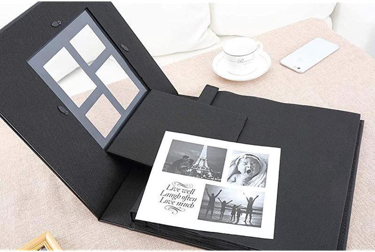 Alt view image 7 of 7 - Photo Album 4x6 1000 Pockets Photos Extra Large Capacity Family Wedding Picture Albums Holds 1000 Horizontal and Vertical Photos White