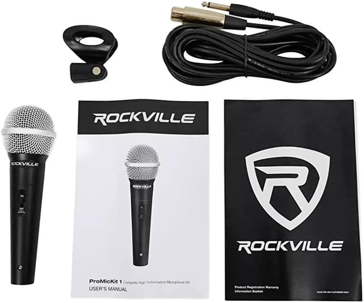 Alt view image 5 of 7 - Pro MIc Kit 1 HighEnd Metal Microphone+Mic Stand+Carry Bag+Cable