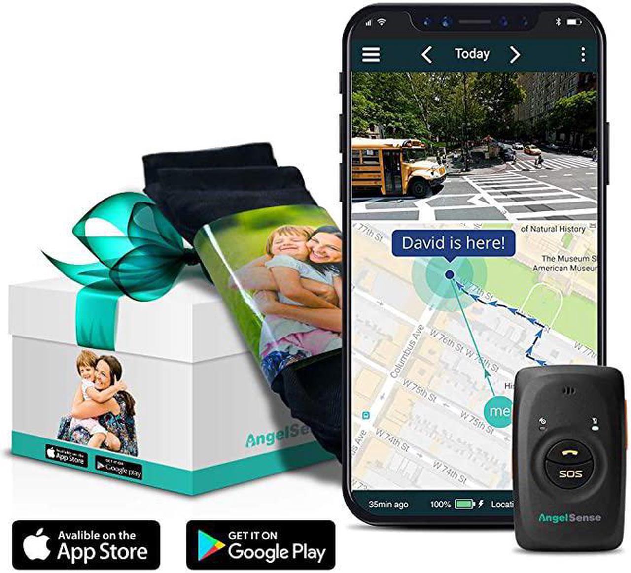 Main image of Personal GPS Tracker for Kids Teen Autism Special Needs Elderly Dementia 2Way AutoAnswer Speakerphone SOS Button School Bus Tracking EasytoUse App