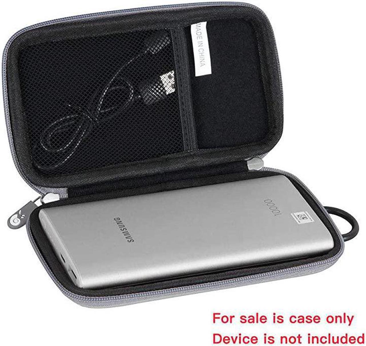 Alt view image 2 of 6 - Hard EVA Travel Case for Samsung 2in1 Portable Fast Charge Wireless Charger and Battery Pack 10000 mAh Silver PU