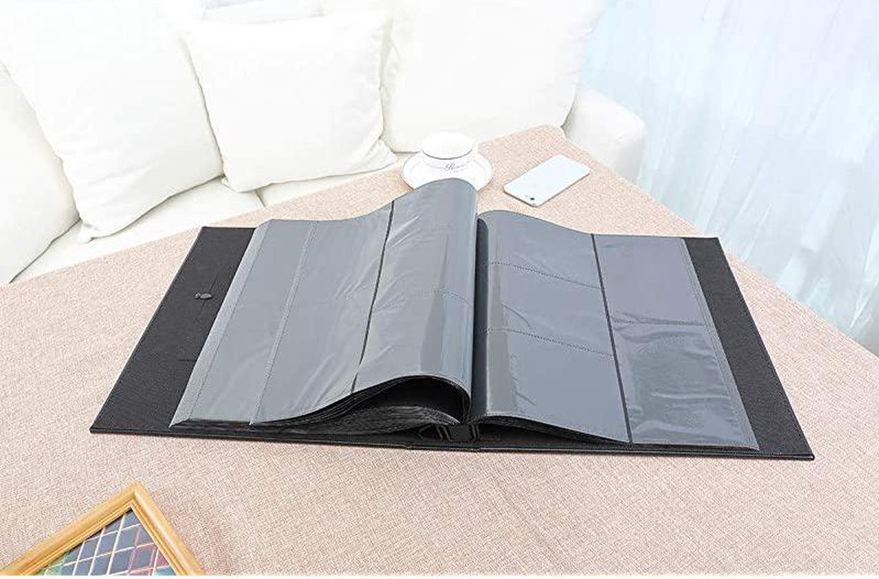 Alt view image 4 of 7 - Photo Album 4x6 1000 Pockets Photos Extra Large Capacity Family Wedding Picture Albums Holds 1000 Horizontal and Vertical Photos White