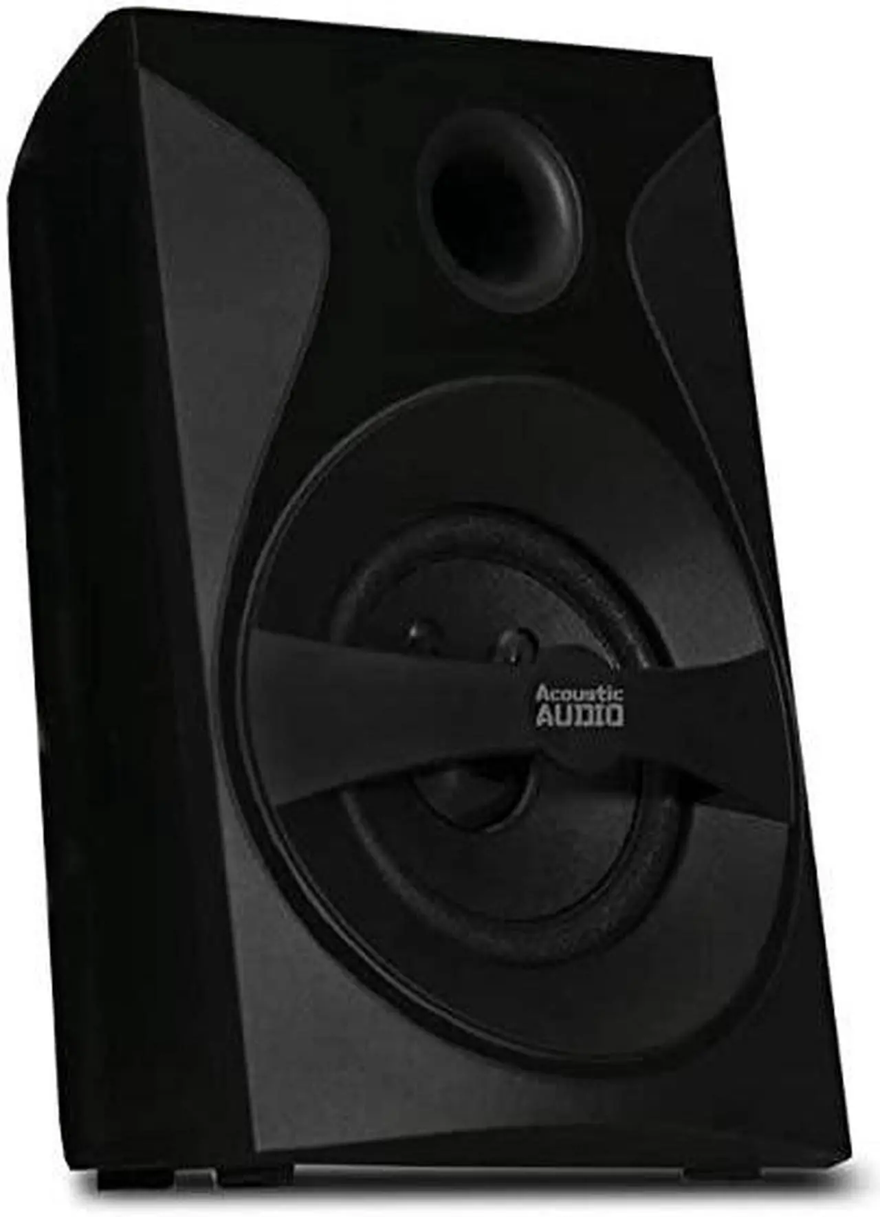 Alt view image 6 of 7 - AA5400 Bluetooth 51 Speaker System with Sub Light and FM Home Theater 6 Speaker Set Black