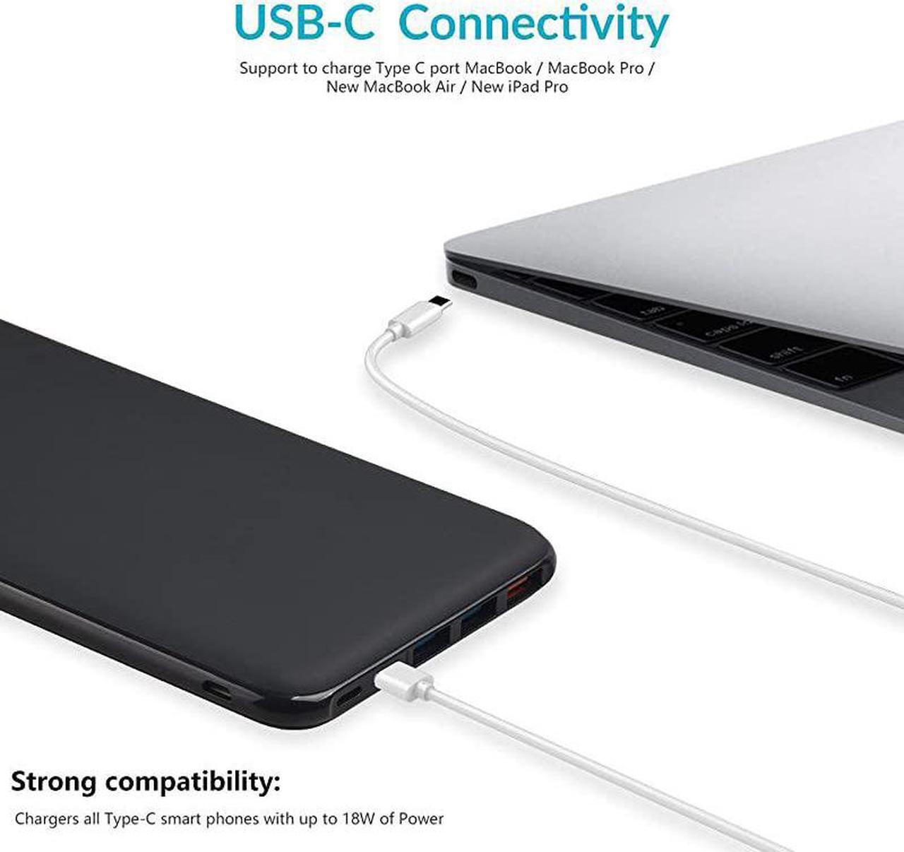 Alt view image 3 of 7 - Power Delivery Power Bank 26800mAh PD Power Bank  18W USB C Portable Charger Quick Charge 30 Battery Pack Compatible with Switch NintendoMacBookNew TypeC MacBook AiriPad Pro iPhone more