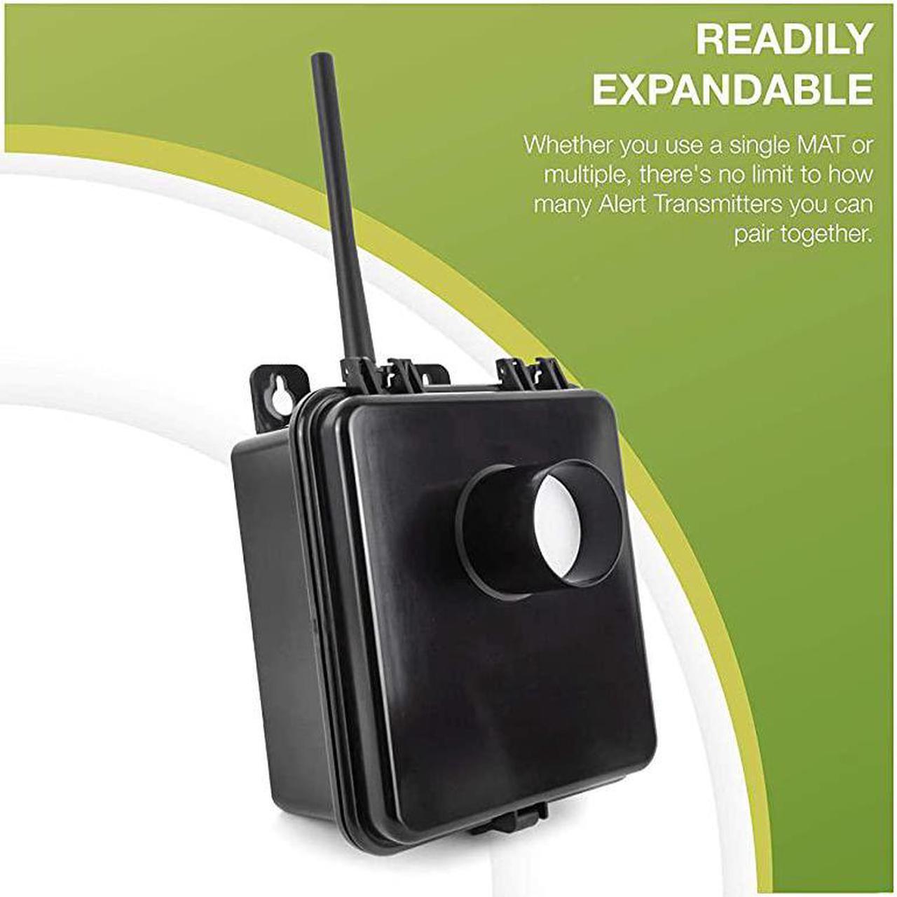 Alt view image 4 of 7 - MURSHTKIT Motion Sensor Kit MURS Alert Transmitter Box and Handheld M538HT Wireless VHF Transceiver License Free Multi Use Radio Service