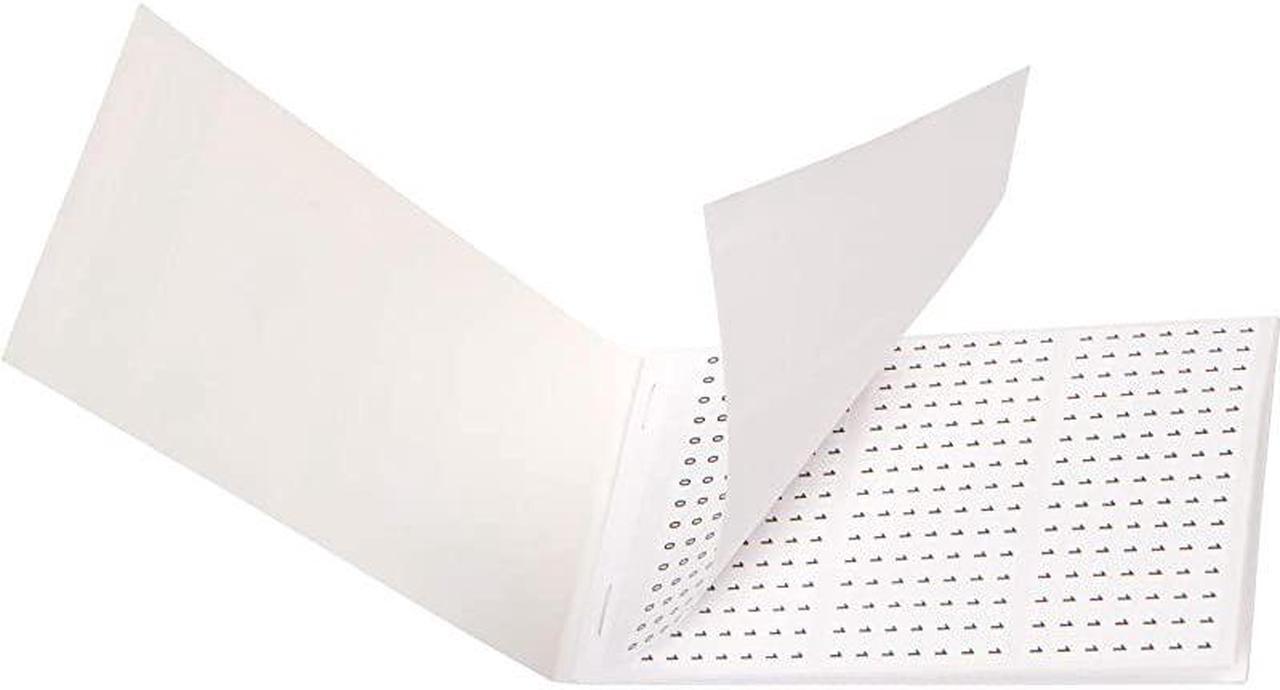 Alt view image 2 of 4 - PrePrinted Wire Marker Booklet 123 Standard Marking 150 Markers Per Legend For Cable Hook Ups Oil Water Abrasion Resistant SelfAdhesive Cloth Material 1 Count