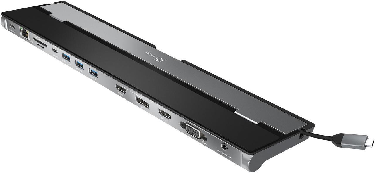 Main image of j5create USB-C™ Triple Display Docking Station