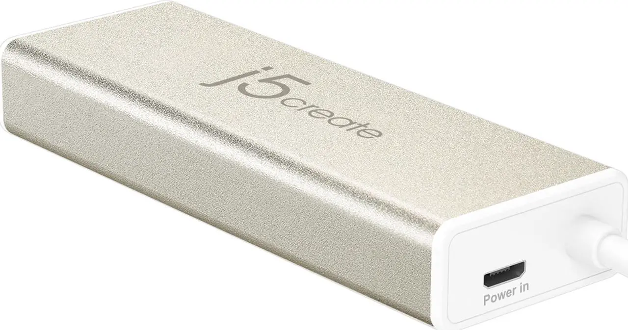 Alt view image 5 of 20 - j5create USB-C 3-Port USB 3.0 & 4K HDMI Hub