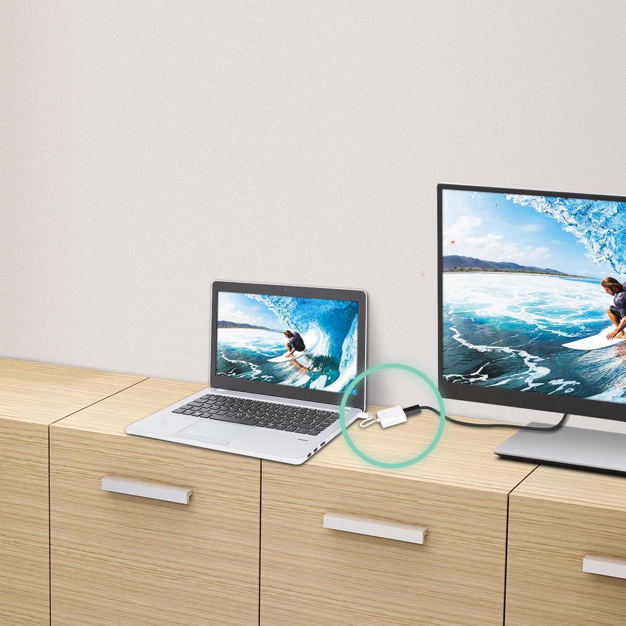 Alt view image 7 of 9 - j5create DisplayPort to HDMI Adapter