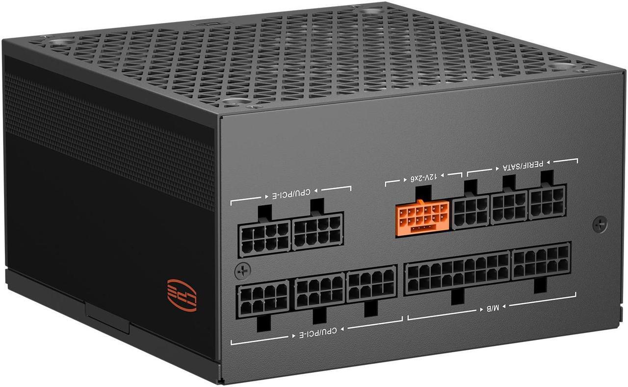 Alt view image 2 of 7 - PCCOOLER CPS YN1000 Fully Modular Power Supply, 80 PLUS Gold 1000W PSU, 12V-2x6 Cable, ATX 3.1 & PCIe 5.1 Ready, 105°C Rated Japanese Capacitors, ECO Mode, 135mm FDB Fan, 10 Years Warranty