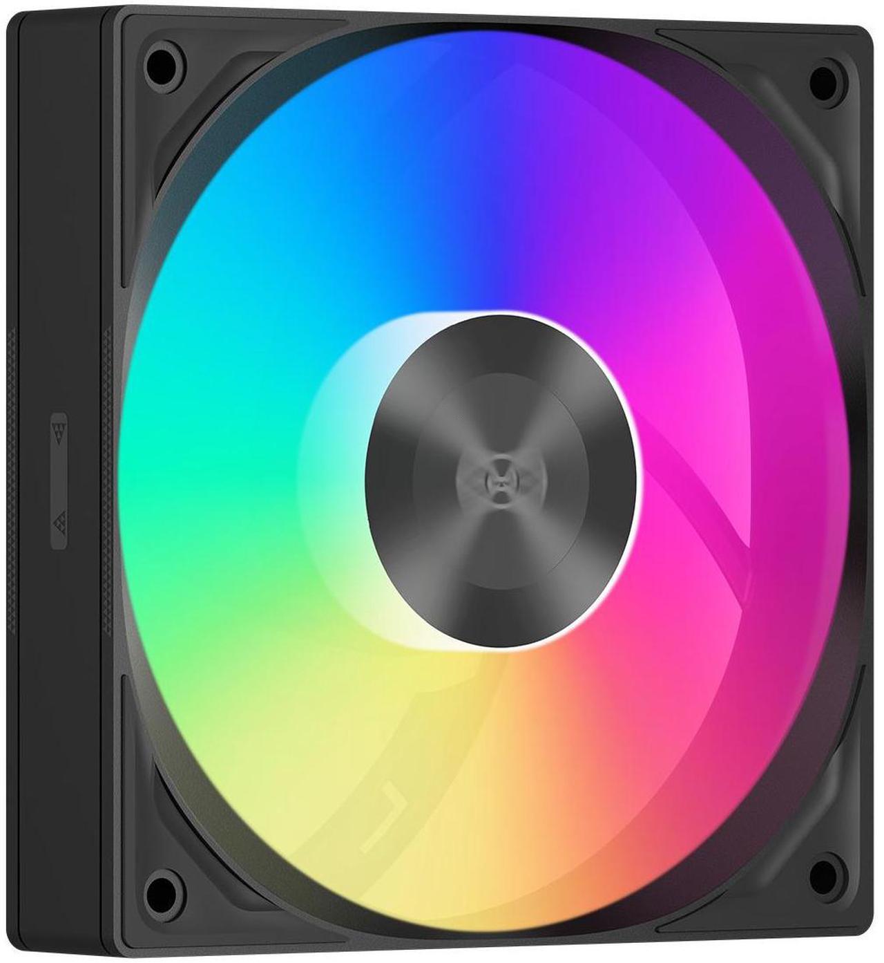 Alt view image 5 of 7 - PCCOOLER CPS DC360 Pro ARGB Display AIO CPU Liquid Cooler, 360mm Radiator, 310W TDP, Customizable 2.4" IPS LCD Display, Ceramic Bearing, for Intel LGA 1851/1700/1200/115X & AMD AM5/AM4, Black