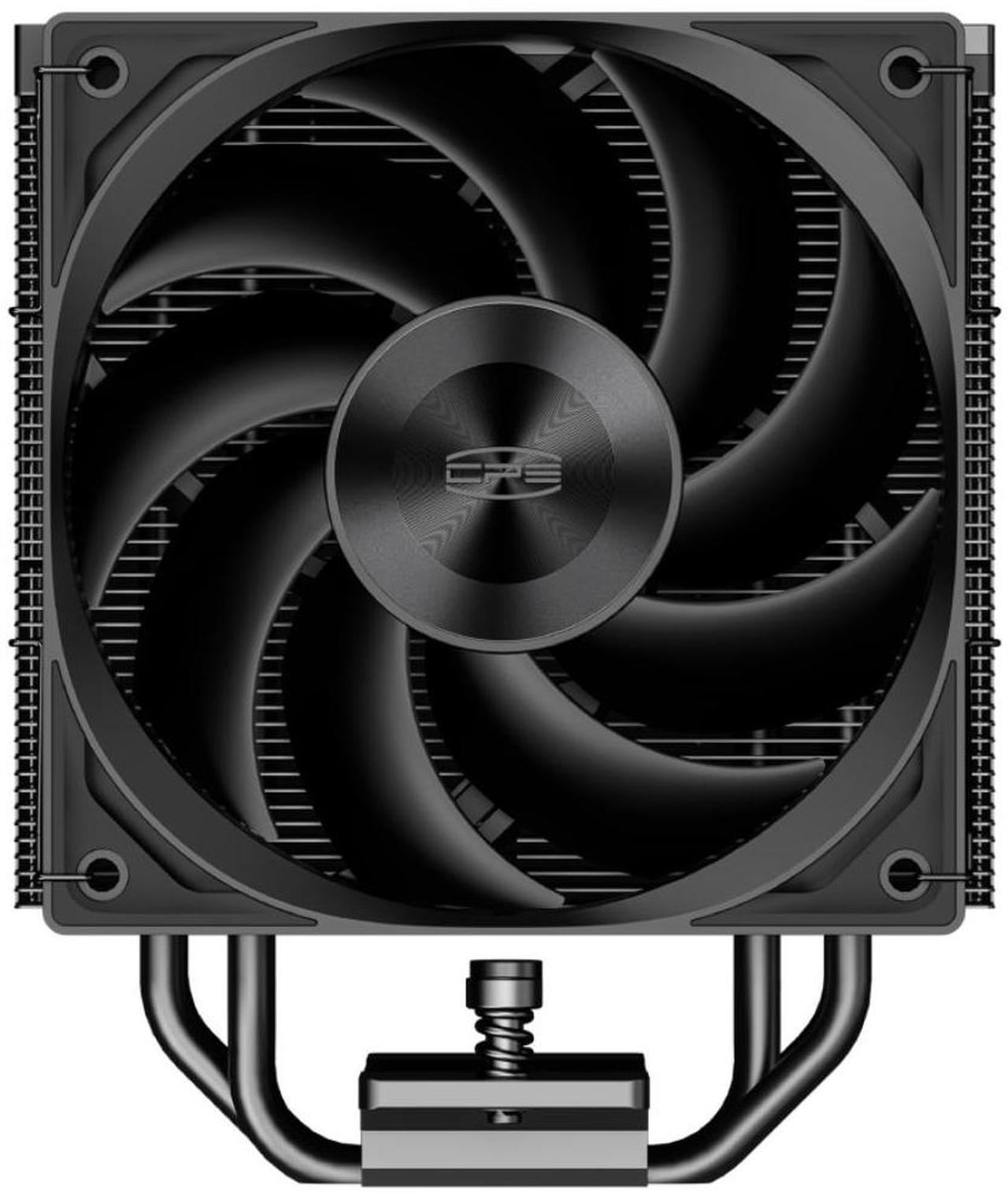 Alt view image 6 of 7 - PCCOOLER CPS RZ500 BK CPU Air Cooler, 5 Direct Contact Heat Pipes, Fully Covering CPU Hotspot, 255W TDP, 155mm (H), 120mm PWM Fan, for AMD AM5/AM4 & Intel 18XX/1700/1200/115X, Black