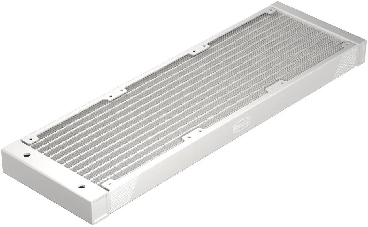 Alt view image 4 of 7 - PCCOOLER CPS DS360 AIO CPU Liquid Cooler, 360mm Radiator, 310W TDP, Dual Chamber Pump, ARGB LEDs & Digital Display, Aluminum Pump Cover, for Intel LGA 1851/1700/1200/115X & AMD AM5/AM4, White