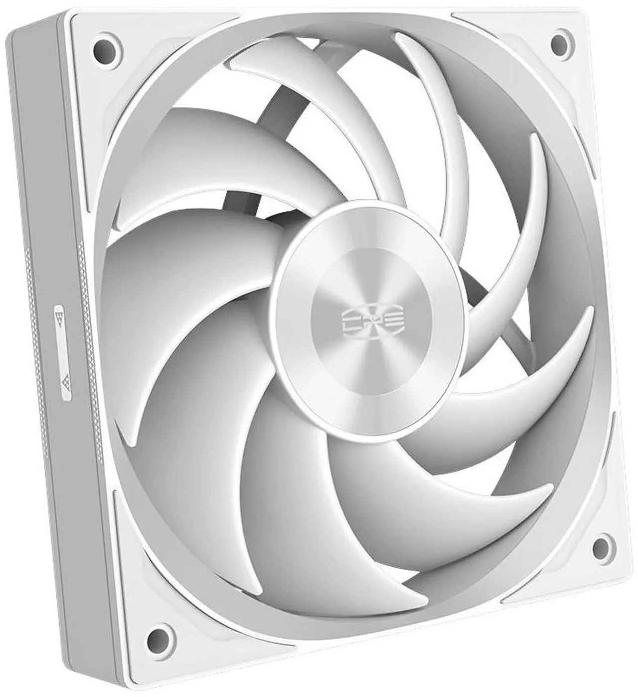Alt view image 3 of 7 - PCCOOLER CPS F5 R120 3IN1 High-Performance 120mm Case Fans, 4-Pin PWM Silent PC Fans w/ 3 Modes up to 2200RPM, Daisy Chain Computer Fans with FDB, Vibration-Damping Mounting Pads, White - 3in1 Pack