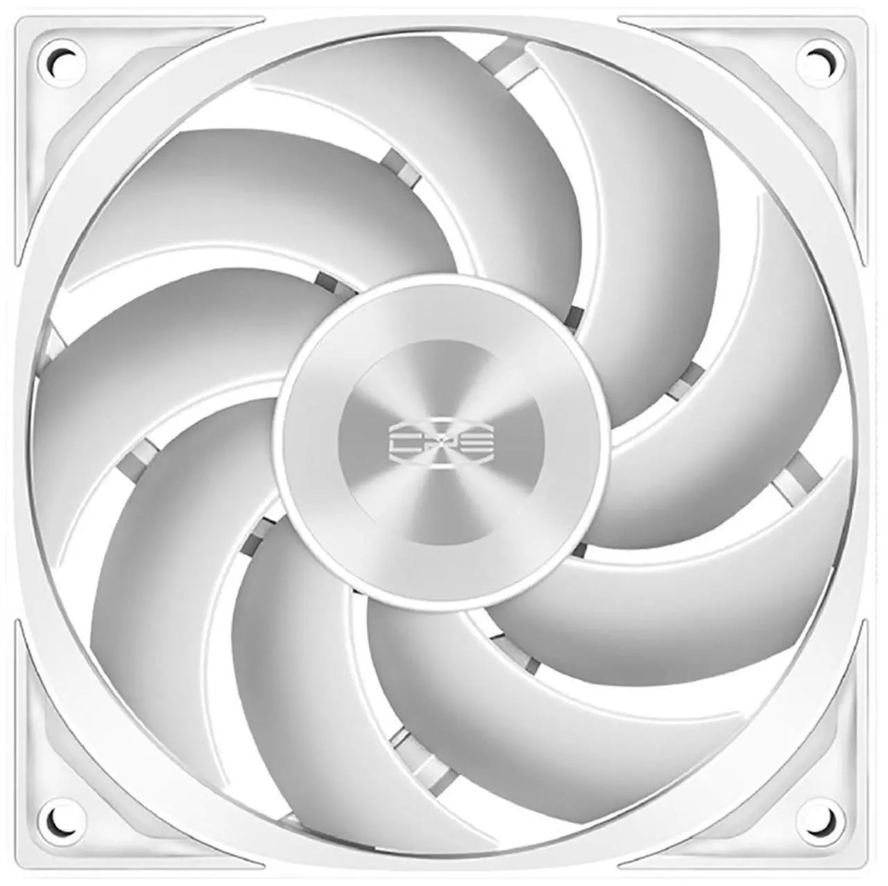 Alt view image 2 of 7 - PCCOOLER CPS F5 R120 High-Performance 120mm Case Fan, 4-Pin PWM Silent PC Fan with 3 Modes up to 2200RPM, Daisy Chain Computer Fan with FDB, Vibration-Damping Mounting Pads, White - Single Pack