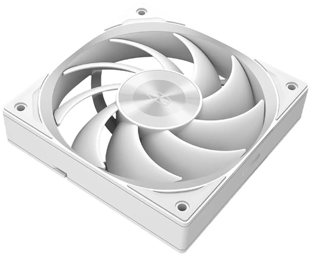 Alt view image 4 of 7 - PCCOOLER CPS F5 R120 High-Performance 120mm Case Fan, 4-Pin PWM Silent PC Fan with 3 Modes up to 2200RPM, Daisy Chain Computer Fan with FDB, Vibration-Damping Mounting Pads, White - Single Pack