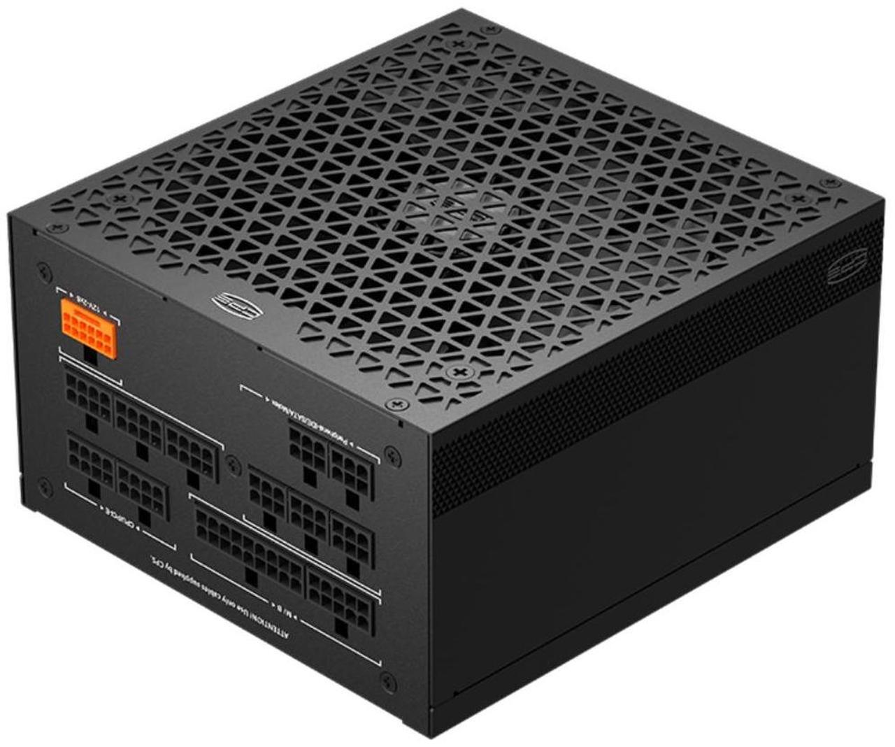 Alt view image 3 of 7 - PCCOOLER CPS YS1200 Fully Modular Power Supply, 80 PLUS Gold 1200W PSU, 12V-2x6 Cable, ATX 3.1 & PCIe 5.1 Ready, 105°C Rated Japanese Capacitors, ECO Mode, 135mm FDB Fan, 12 Years Warranty