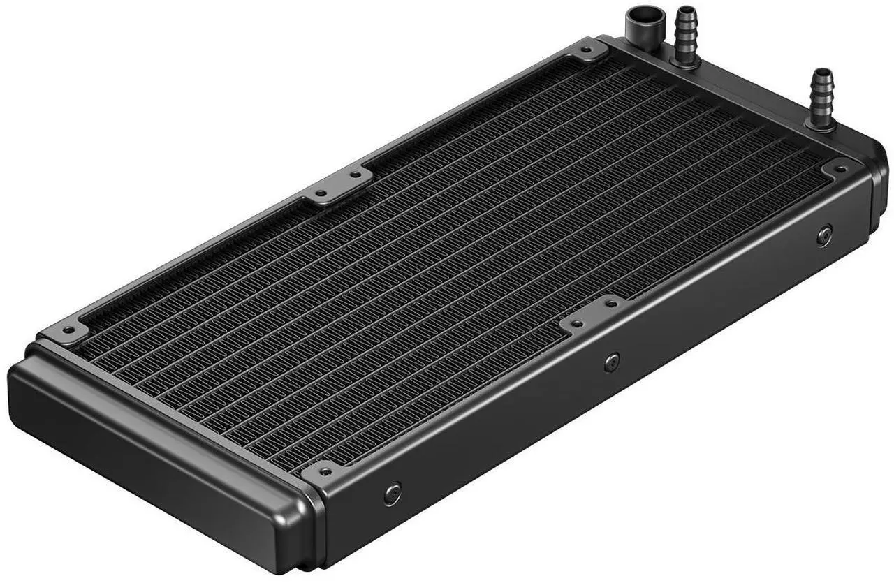 Alt view image 2 of 4 - PCCOOLER CPS DA240 ARGB AIO CPU Liquid Cooler, 240mm Radiator, 260W TDP, Infinity Halo ARGB Effect, High-Performance 3000 RPM Pump Speed, for Intel LGA 20XX/1851/1700/1200/115X & AMD AM5/AM4, Black