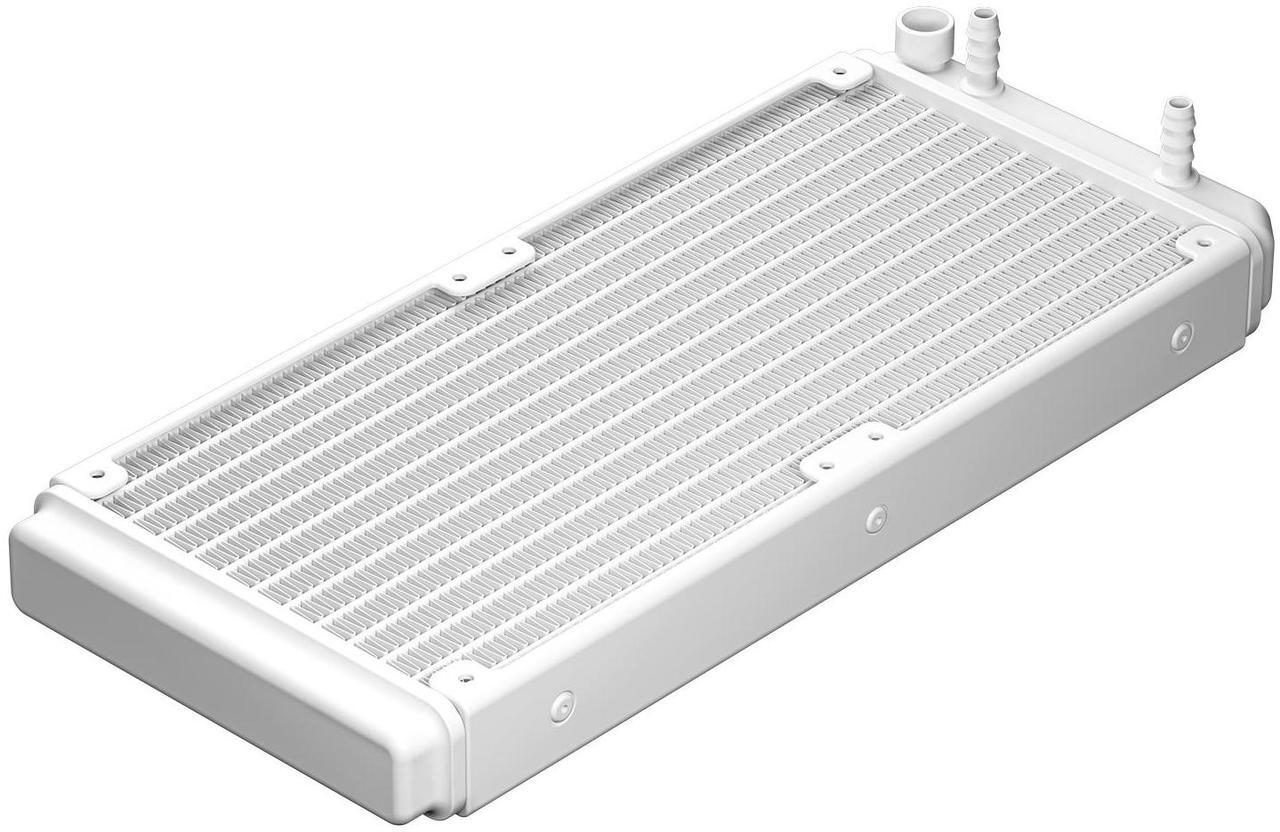 Alt view image 5 of 5 - PCCOOLER CPS DA240 ARGB AIO CPU Liquid Cooler, 240mm Radiator, 260W TDP, Infinity Halo ARGB Effect, High-Performance 3000RPM Pump Speed, for Intel LGA 20XX/1851/1700/1200/115X & AMD AM5/AM4, White
