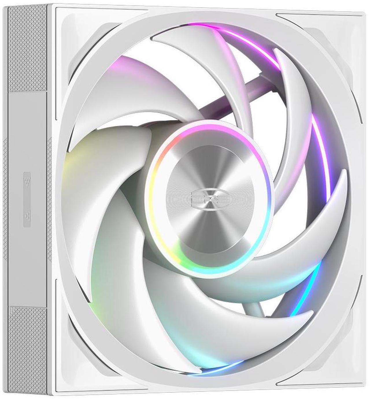 Alt view image 4 of 7 - PCCOOLER CPS DT360 ARGB Display AIO CPU Liquid Cooler, 360mm Radiator, 320W TDP, Customizable & Magnetic 3.4" IPS LCD Display, Ceramic Bearing, for Intel LGA 1851/1700/1200/115X & AMD AM5/AM4, White