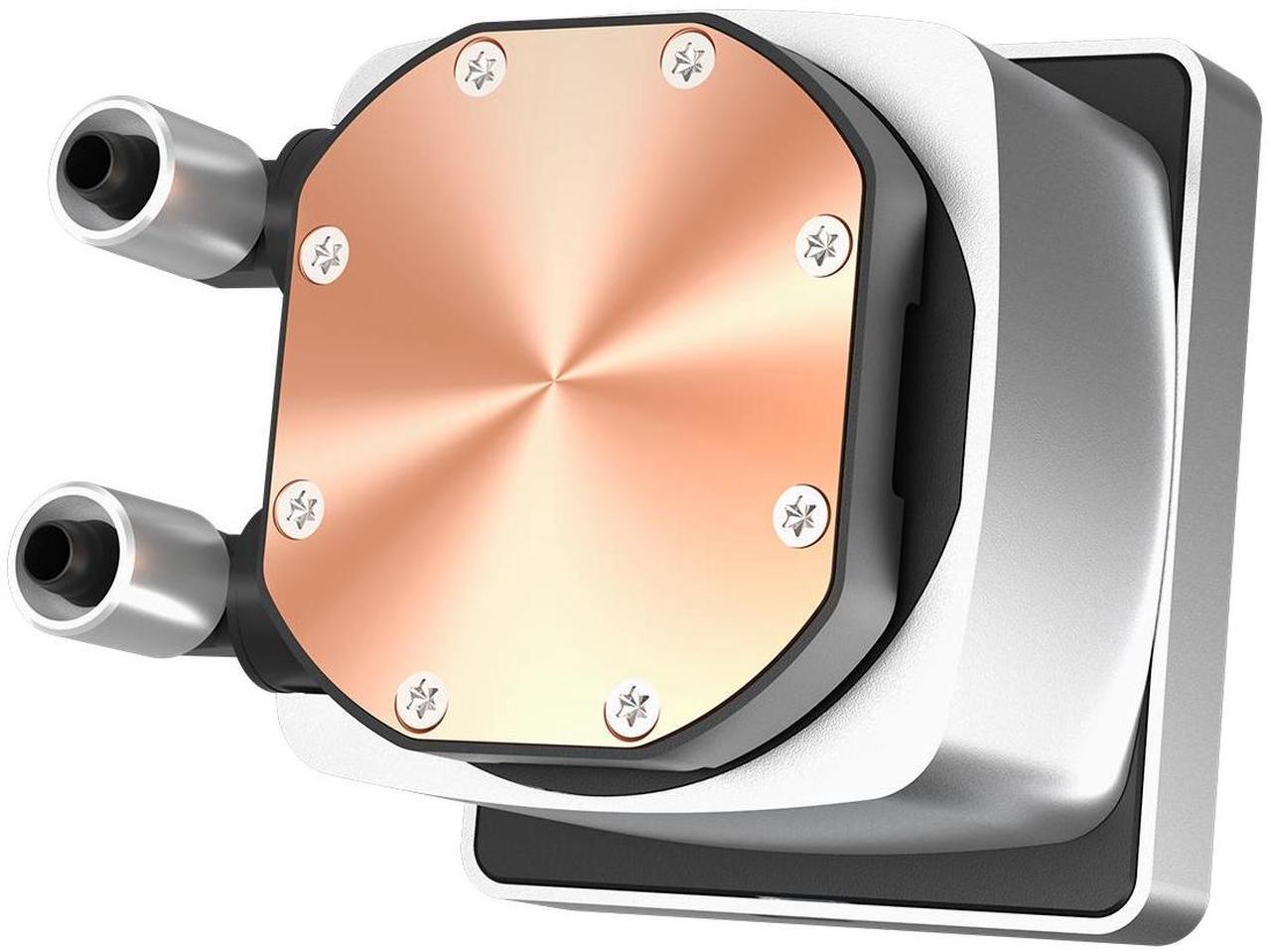 Alt view image 3 of 7 - PCCOOLER CPS DT360 ARGB Display AIO CPU Liquid Cooler, 360mm Radiator, 320W TDP, Customizable & Magnetic 3.4" IPS LCD Display, Ceramic Bearing, for Intel LGA 1851/1700/1200/115X & AMD AM5/AM4, White
