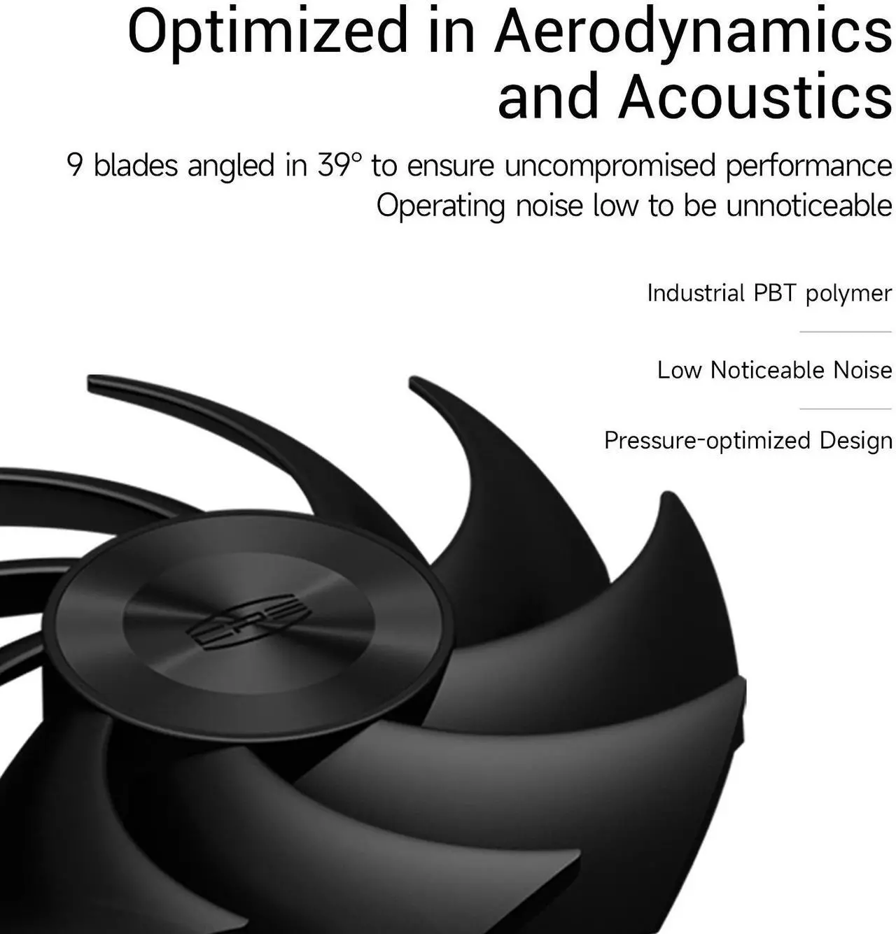 Alt view image 4 of 7 - PCCOOLER CPS F5 R120 3IN1 High-Performance 120mm Case Fans, 4-Pin PWM Silent PC Fans w/ 3 Modes up to 2200RPM, Daisy Chain Computer Fans with FDB, Vibration-Damping Mounting Pads, Black - 3in1 Pack