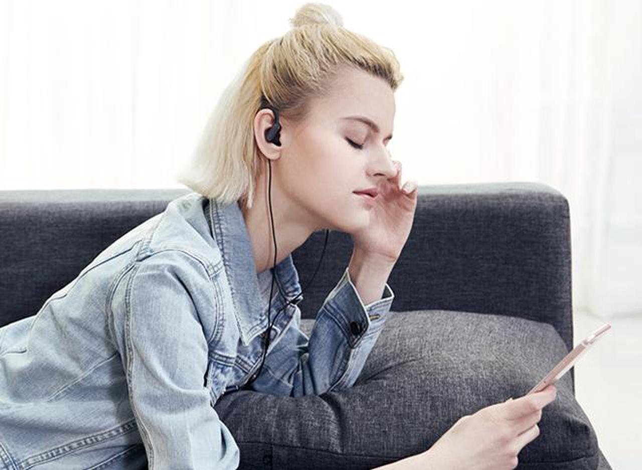 Alt view image 6 of 7 - Xiaomi Mi Sports Bluetooth Earphones Mini, Lightweight, IPX4 Water Resistant, Anti-slip Hook Design