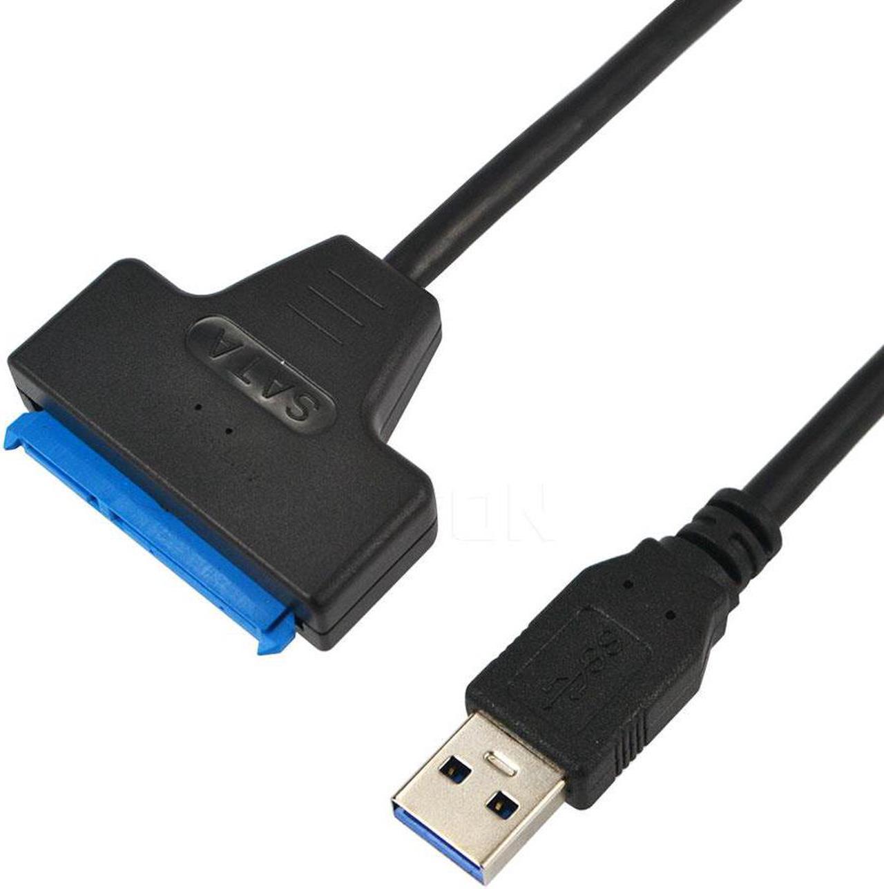 25 CM Super Fast Speed USB 3.0 2.0 To SATA 22 Pin 2.5 3.5 Inch Hard Disk Driver SSD Adapter micro USB Cable Converter